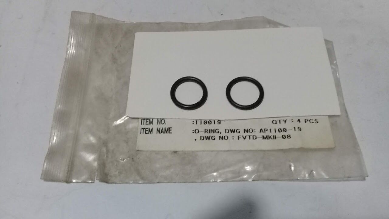 Dintec Co Ltd 110019 O-Ring 2Pcs For Fuel Valve Testing Device Marine Store - Image 4
