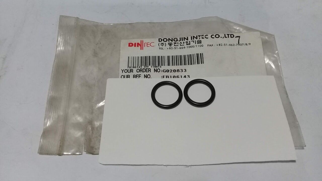 Dintec Co Ltd 110019 O-Ring 2Pcs For Fuel Valve Testing Device Marine Store - Image 2
