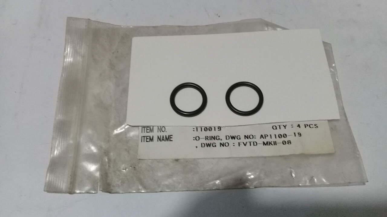 Dintec Co Ltd 110019 O-Ring 2Pcs For Fuel Valve Testing Device Marine Store - Image 3