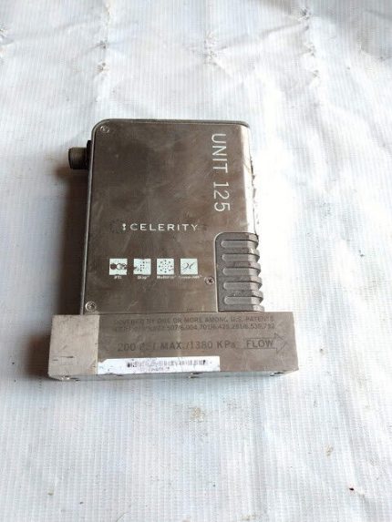 Celerity Unit 125 IFC-125C Mass Flow Controller 200 PSI Max./1380 K Pa 800-668-2