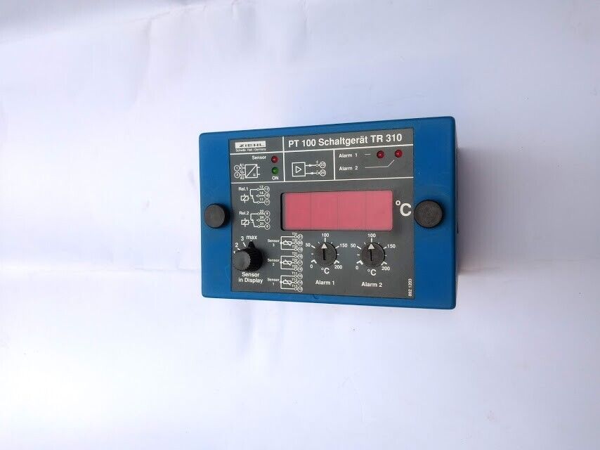 Ziehl TR 310 PT 100 Schaltgerat TR310 Temperature controller Nr. T224017 New - Image 5