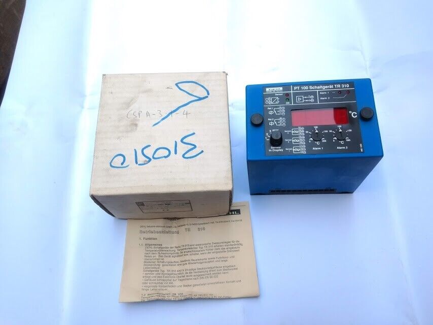 Ziehl TR 310 PT 100 Schaltgerat TR310 Temperature controller Nr. T224017 New - Image 3