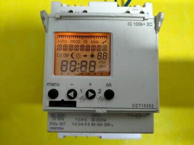 Schneider Electric CCT15252  Intrerupator Crepuscular IC 100k+ 2C