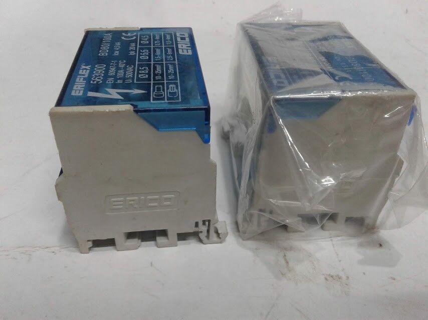 Eriflex 563900 80/100A 2 Pole Distribution Block EN 60947-7-1 - Image 3