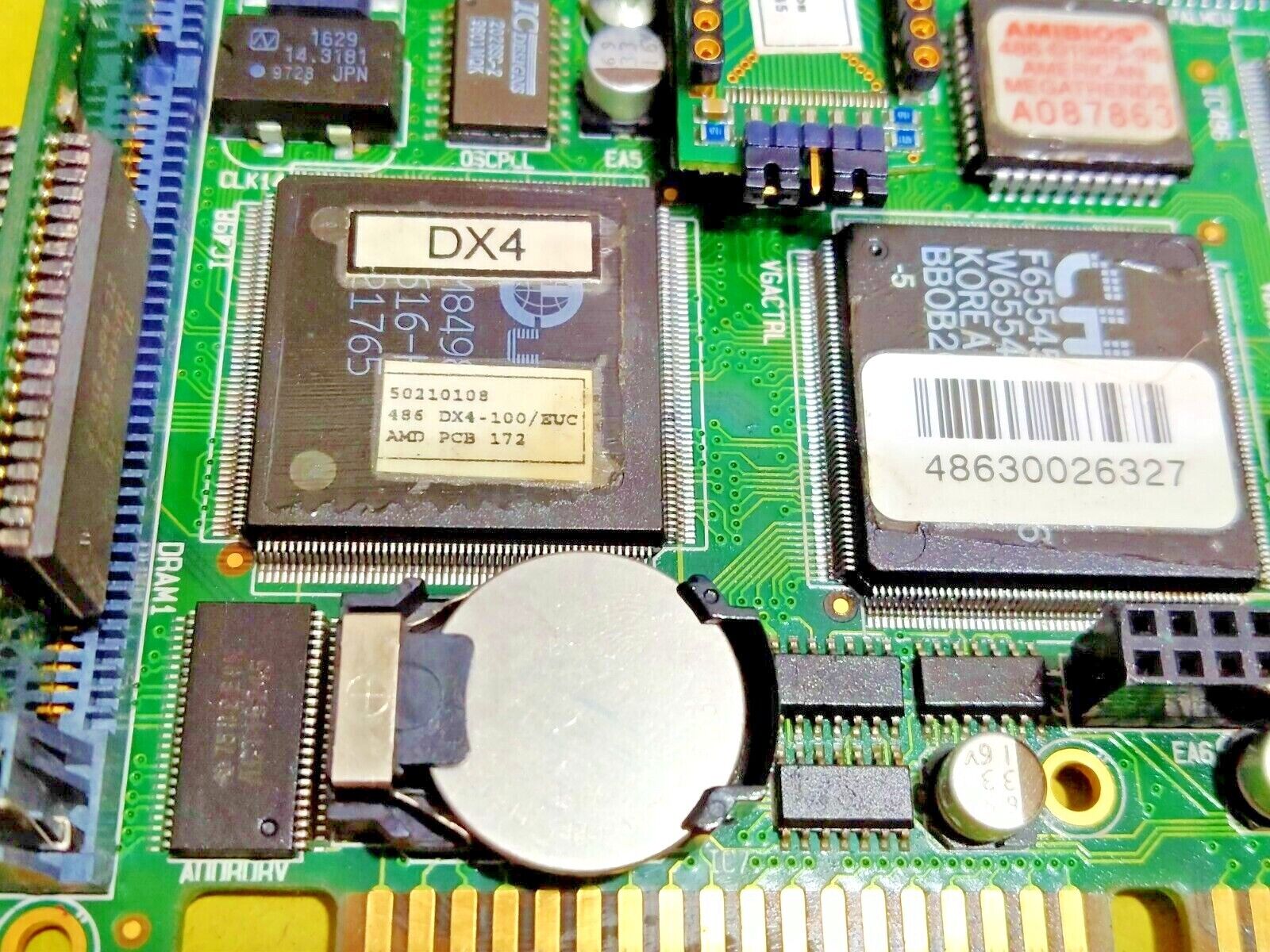 AMD A50 94V-0 1997 SBC Industrial Motherboard AMD DX4 Amibios 486 - Image 6