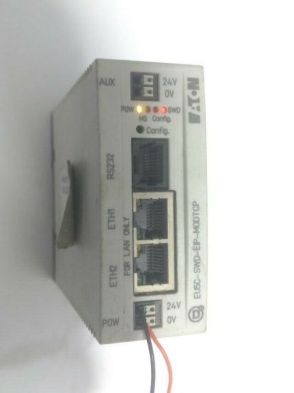 Eaton EU5C-SWD-EIP-MODTCP Gateway Ethernet Module 24 VDC