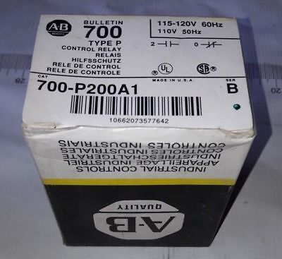 Allen-Bradley 700-P200A1 Type P Ser B control relay Bulletin 700 - Image 2