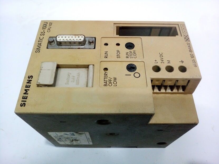 SIEMENS SIMATIC S5-100U CPU 102 6ES5 102-8MA02 Cpu Module 6ES51028MA02 - Image 4