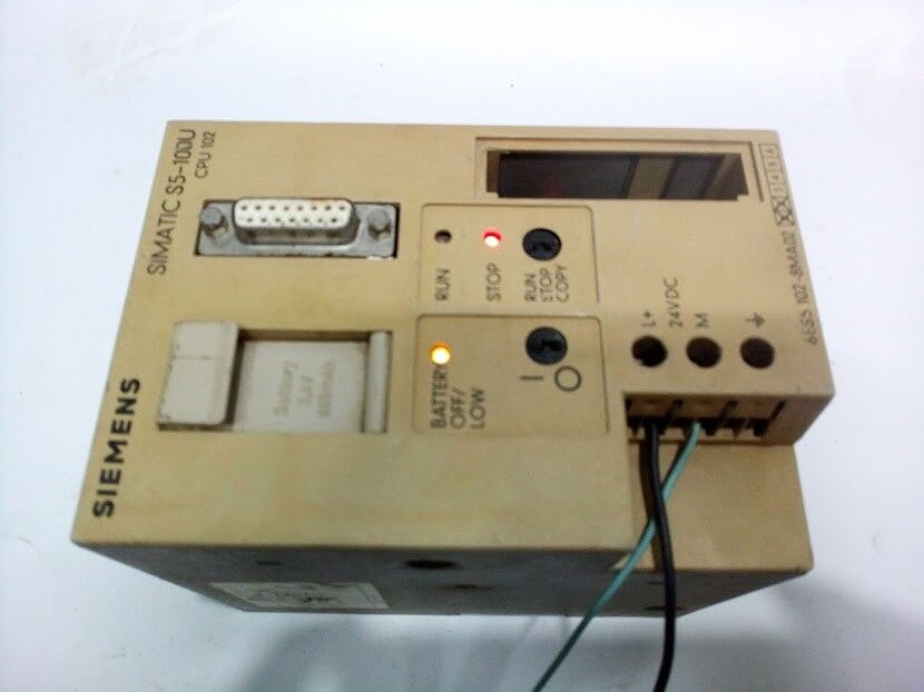 SIEMENS SIMATIC S5-100U CPU 102 6ES5 102-8MA02 Cpu Module 6ES51028MA02 - Image 3