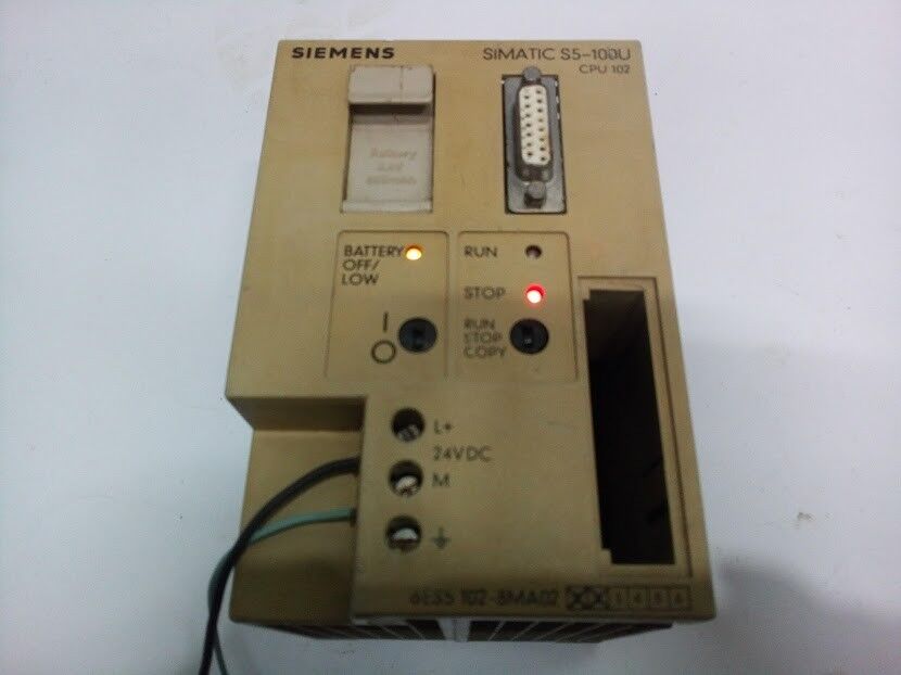 SIEMENS SIMATIC S5-100U CPU 102 6ES5 102-8MA02 Cpu Module 6ES51028MA02