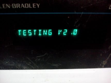 Allen-Bradley 2706-D21J2 Ser B Rev A V2.0 Dataliner Interface Panel 2706D21J2