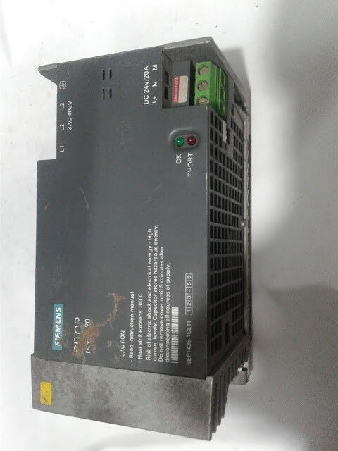 Siemens Sitop Power 20 6EP1436-1SL11 Power Supply DC24V/ 6EP14361SL11 - Image 8