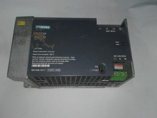 Siemens Sitop Power 20 6EP1436-1SL11 Power Supply DC24V/ 6EP14361SL11