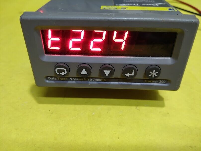 Data Track 224 Data Track process instruments Tracker 200 TRACKER TEMPERATURE IN - Image 3