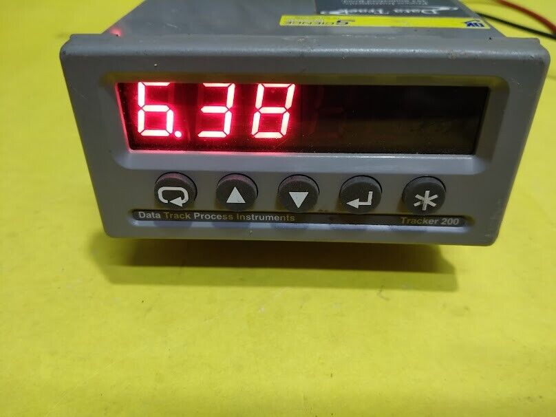 Data Track 224 Data Track process instruments Tracker 200 TRACKER TEMPERATURE IN - Image 2