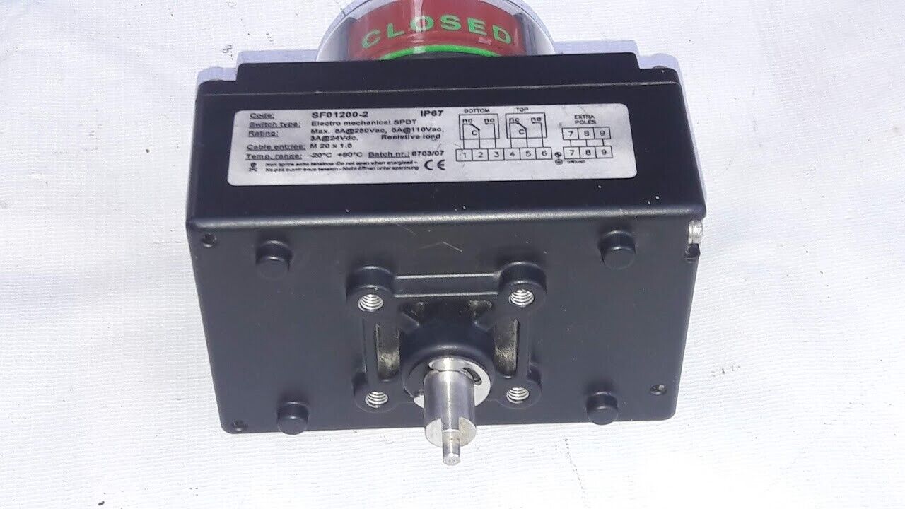 Soldo Controls SF01200-2 Electro Mechanical SPDT New - Image 4