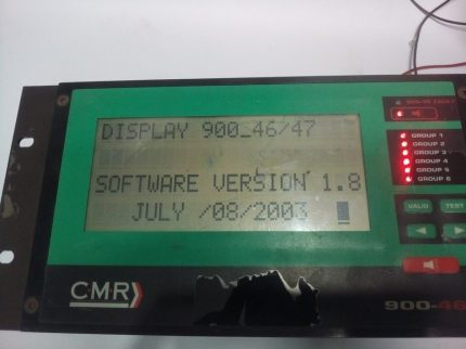 C-M-R Group CMR 900-46 Software Ver. 1.8 Monitoring Panel CMR 900-46/47 CMR Mari