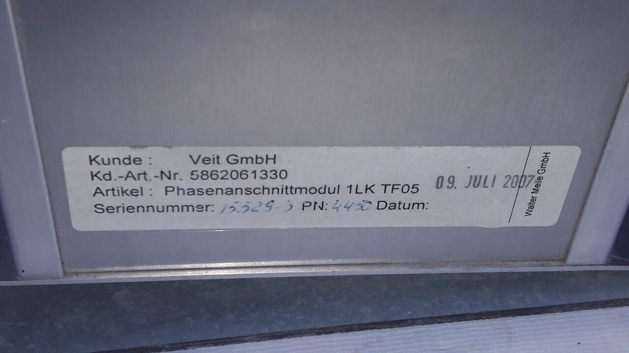 VEIT 5862061330 Phase control module 1LK TF05 - Image 4
