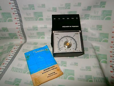 Hioki Power Hi Tester 3302 HIOKI 1984 Marine Store Spare