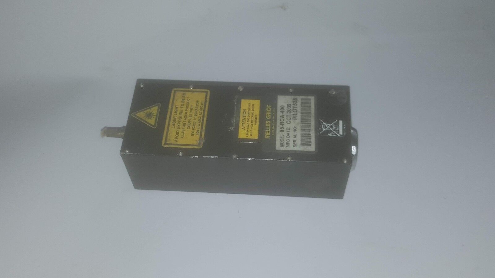 Melles griot 85-RCA-400 400mW red laser