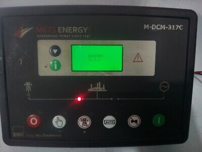 Mets M-DCM-317C Automatic Mains Failure Unit MDCM317C Deep Sea 6020 V1.3.2 DSE6020