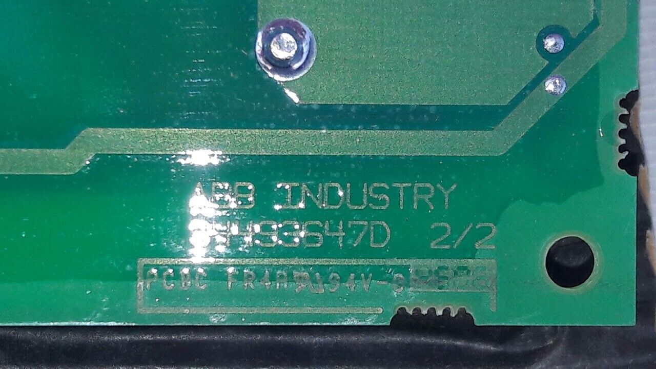 ASEA Brown Boveri 64493647D 1/2 APOW-01C ABB Power Supply Board 64605666B - Image 3