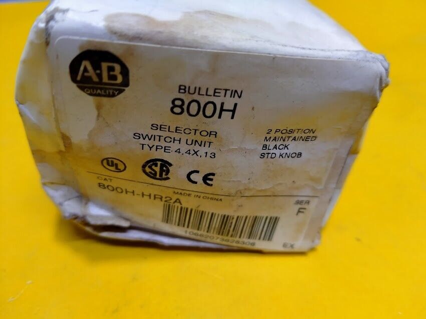 Allen-Bradley 800H-HR2 Ser. F Selector Switch unit New - Image 4