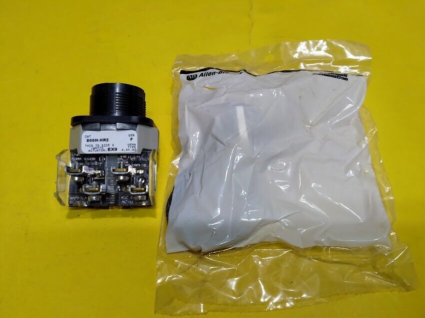 Allen-Bradley 800H-HR2 Ser. F Selector Switch unit New - Image 2