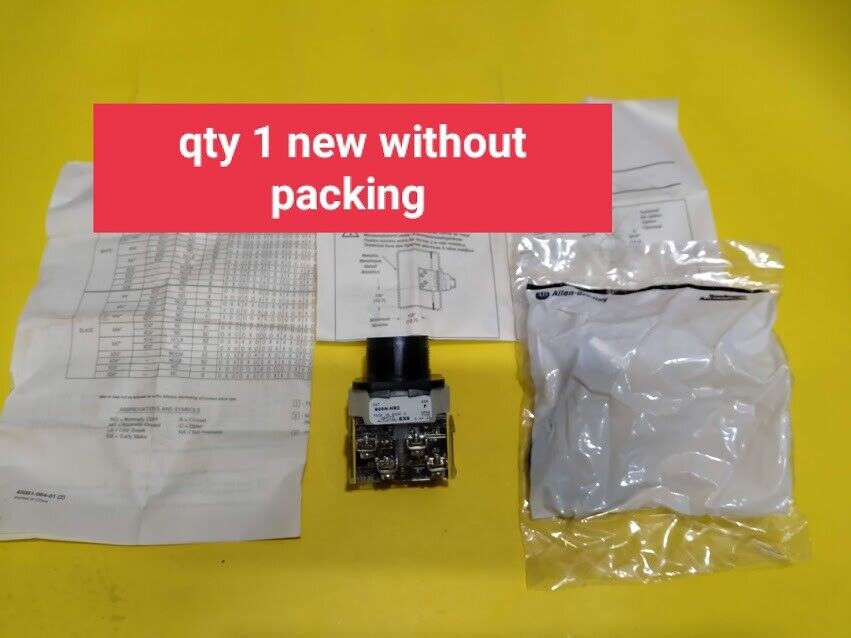 Allen-Bradley 800H-HR2 Ser. F Selector Switch unit New - Image 3