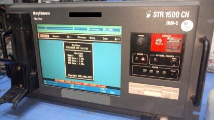 Raytheon Marine STR 1500 CN INM-C GPS LAT/CYR 7001 Ship Earth Station