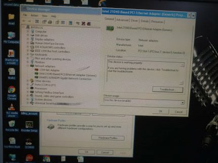 e-MASTER 960001-04 01 Ethernet Adapter PCI Card
