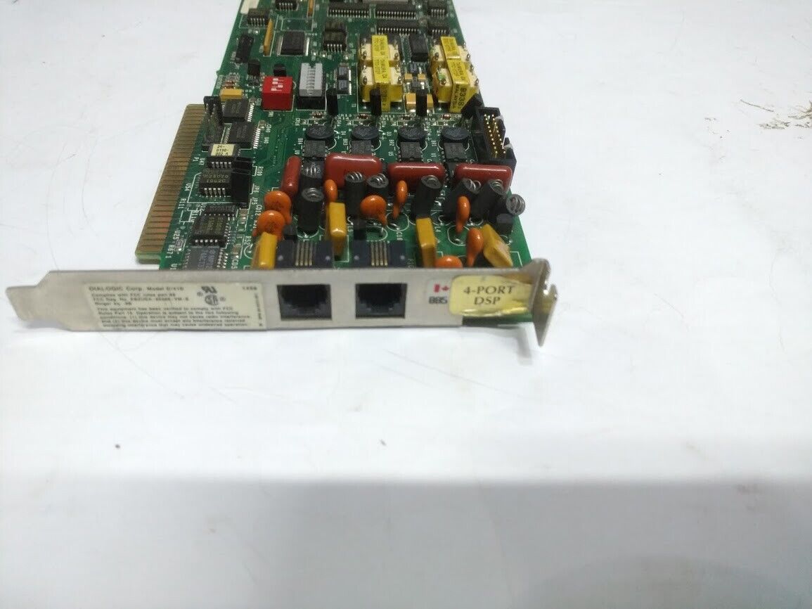 Dialogic 96-0026-002 D/41D Board2-Port ISA ASSY 85-0091-011 Rev. B - Image 4