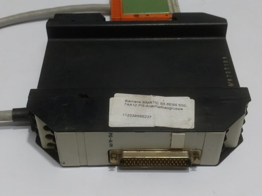 Siemens Simatic 6ES5 500-7AA12 S5-110A PG-Anschaltbaugruppe 6ES55007AA12 - Image 3