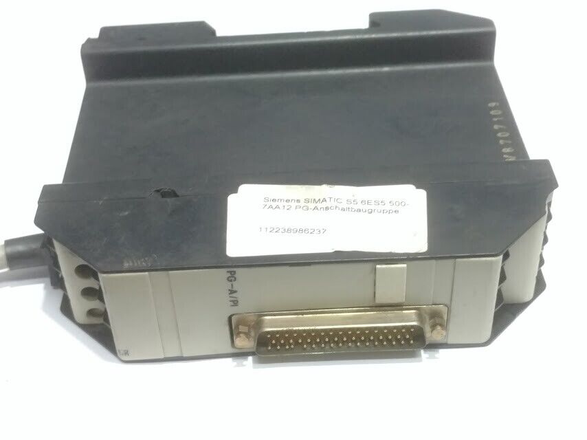 Siemens Simatic 6ES5 500-7AA12 S5-110A PG-Anschaltbaugruppe 6ES55007AA12 - Image 4