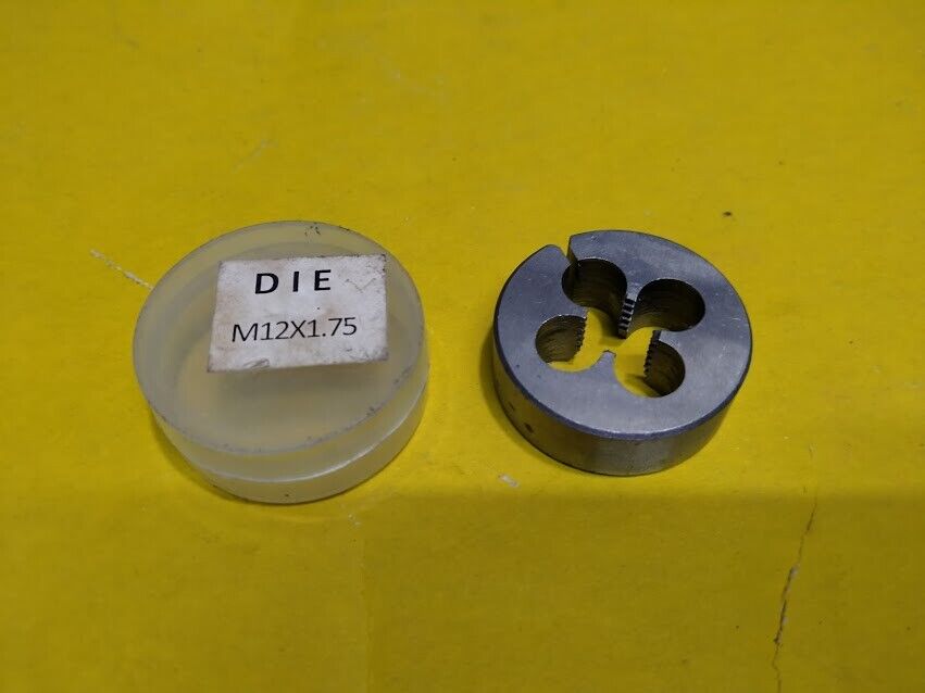 DIE M12X1.75 Threading Tools M12X175 mm New - Image 3