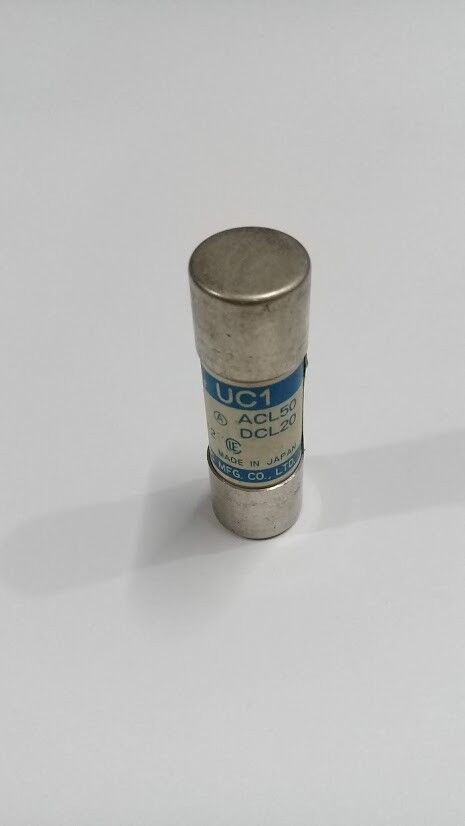 Utsunomiya Electric UC1 1A ACL50 DCL20 Cello-Lite Fuse UC1 Lot of 3 - Image 7