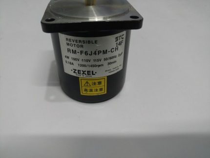 ZEXEL RM-F6J4PM-CH 4W 100V 110V 115V Reversible Motor RMF6J4PMCH