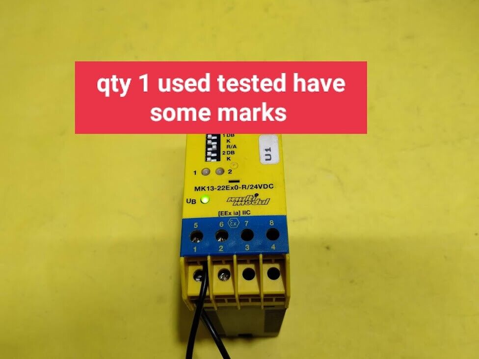 Turck Multi Modul Barrier Model MK13-22EX0-R/24V DC - Image 6