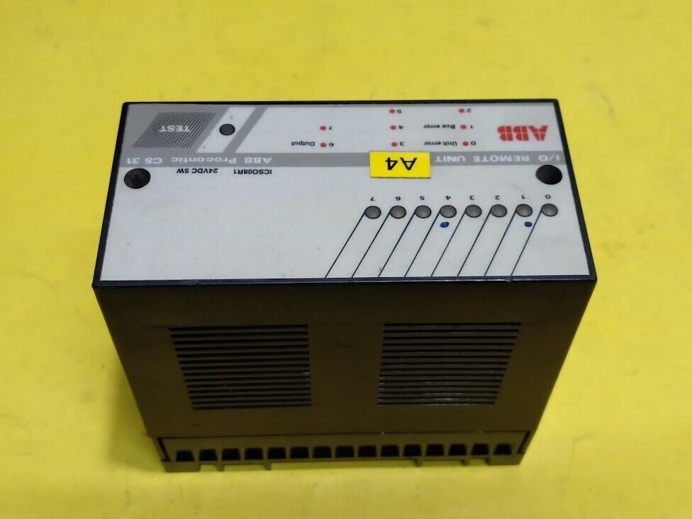 ABB Procontic CS31 I/O Remote Unit 24 VDC 5W Model ICSO08R1 - Image 6