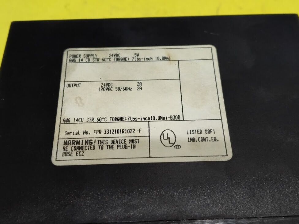 ABB Procontic CS31 I/O Remote Unit 24 VDC 5W Model ICSO08R1 - Image 3