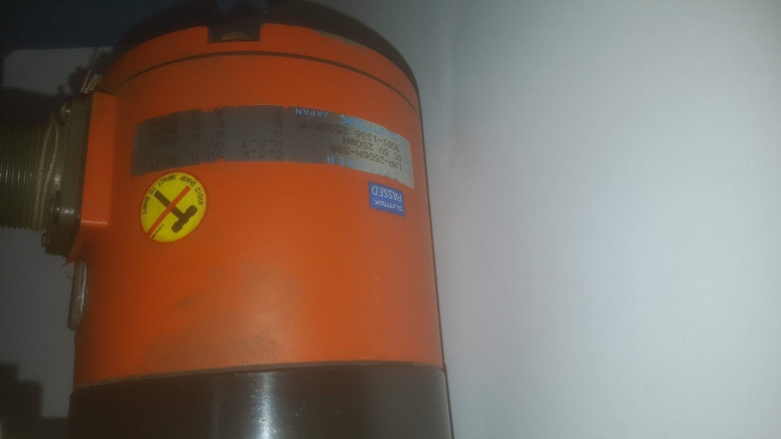Sanyo Denki BL super 20BM090MXP41 Servo Motor Opticoder LMA-250BM-S88 Sumtak20BM - Image 4