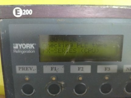 Beijer E200/York V. 4.03 type: 02820 No: 0051-041 York Refrigeration