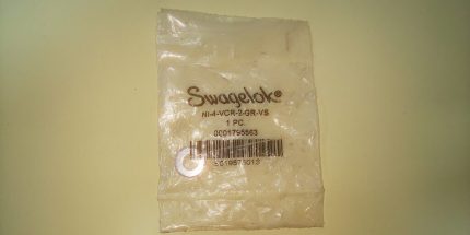 Swagelok Stainless Steel Washers-Flat Washer/Gaskets Model NI-4-VCR-2-GR-VS