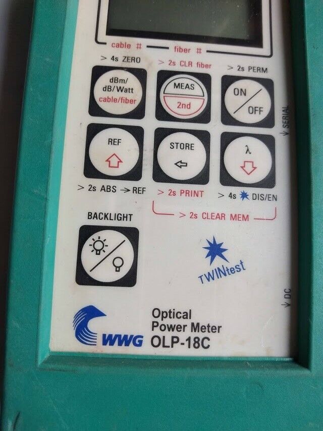 WWG Co Ltd Acterna OLP-18C Optical Power Meter OLP18C - Image 2
