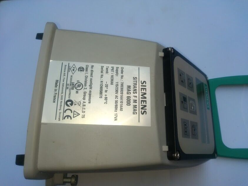 Siemens 7ME69201AA101AA0 Sitrans F M MAG MAg 6000 Flowmeter Transmitter - Image 3