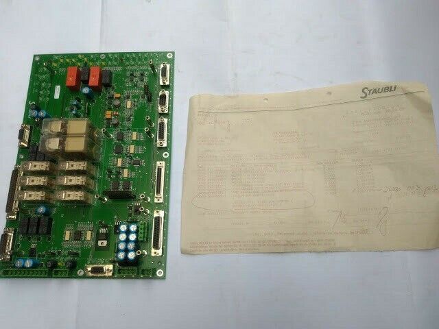 STAUBLI D22135671 1 Carte Interface CS7B/MB Robot Control Board D22135671 Vetter - Image 4
