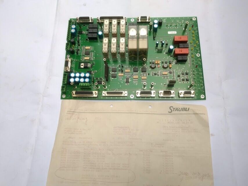 STAUBLI D22135671 1 Carte Interface CS7B/MB Robot Control Board D22135671 Vetter - Image 3