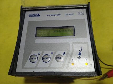 Bender IR1575-435 F/W V1.3 D197 A-isometer B91064000 Insulation Monitoring Devic