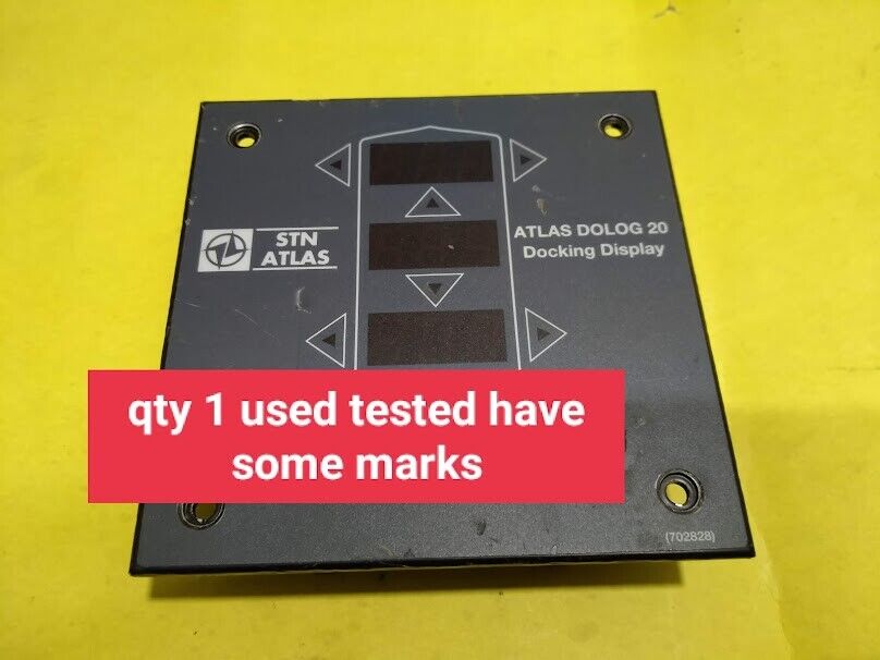 STN Atlas Dolog 20 docking display consillum navigation 701152FE SD2-11 lindeber - Image 7