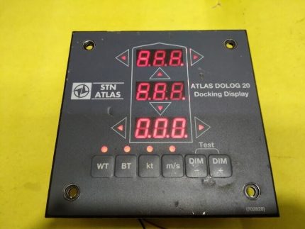 STN Atlas Dolog 20 docking display consillum navigation 701152FE SD2-11 lindeber